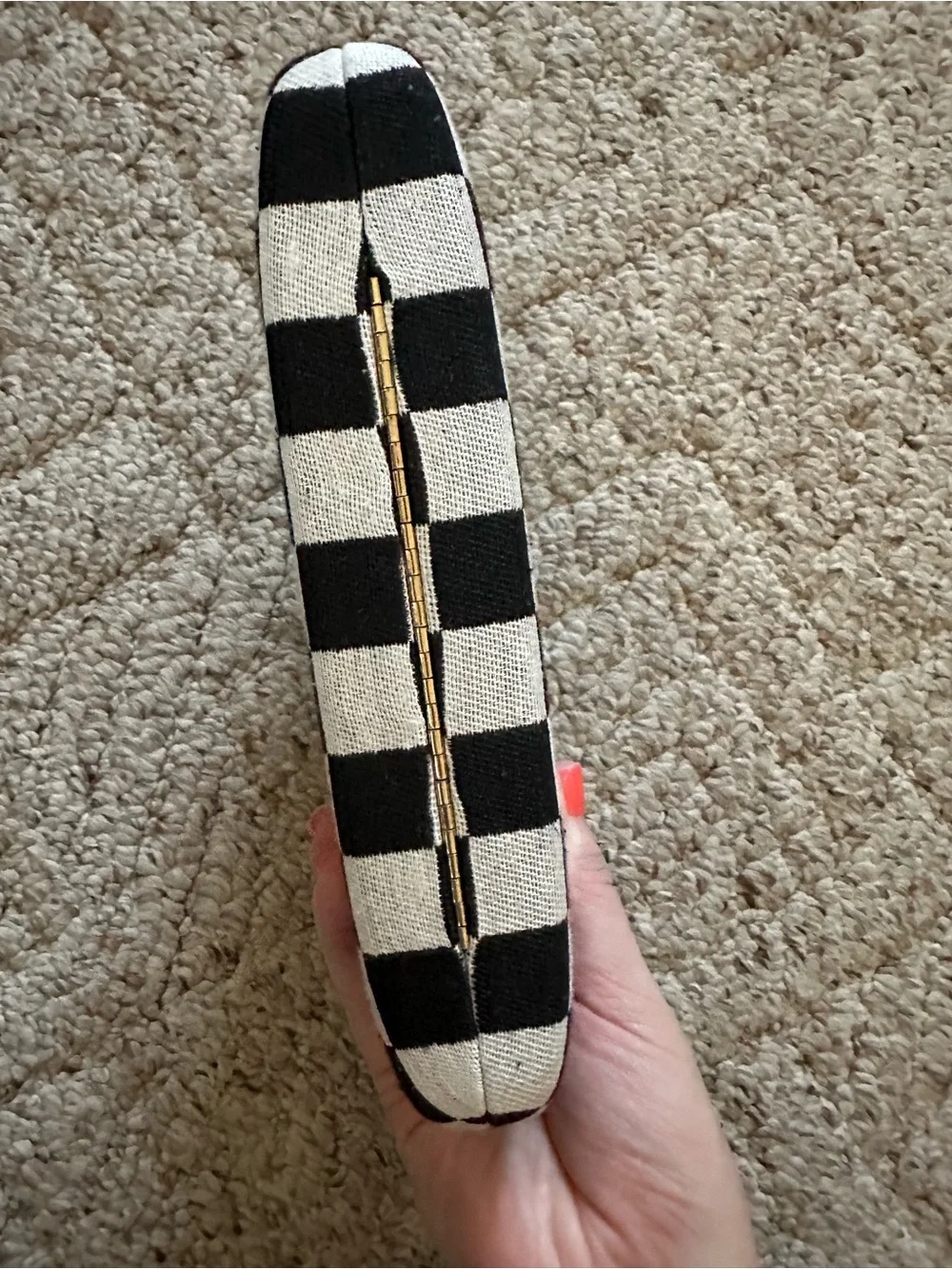 Shiraleah Checkered Clutch